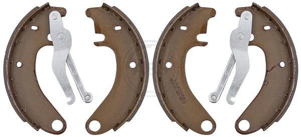 Jeu de 4 mâchoires de frein (Garniture de frein à tambour) A.B.S. ALL BRAKE SYSTEMS BV. ref. 9296