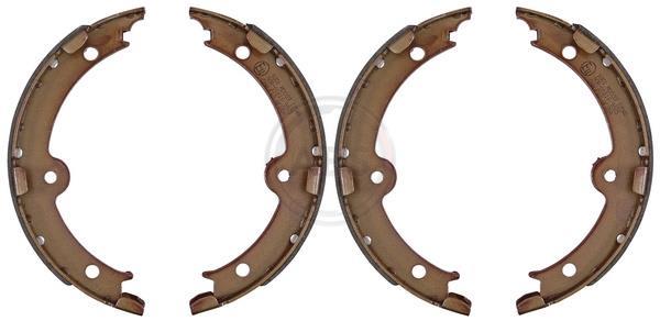 Jeu de mâchoires de frein à main (Mâchoire de frein à main) A.B.S. ALL BRAKE SYSTEMS BV. ref. 9301