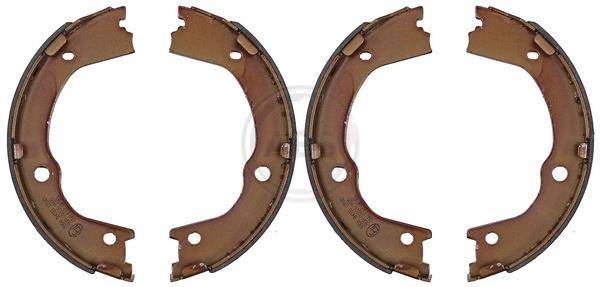 Jeu de mâchoires de frein à main (Mâchoire de frein à main) A.B.S. ALL BRAKE SYSTEMS BV. ref. 9304