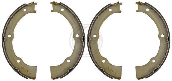Jeu de mâchoires de frein à main (Mâchoire de frein à main) A.B.S. ALL BRAKE SYSTEMS BV. ref. 9307