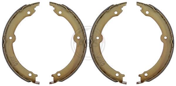 Jeu de mâchoires de frein à main (Mâchoire de frein à main) A.B.S. ALL BRAKE SYSTEMS BV. ref. 9313