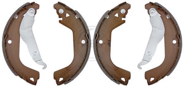 Jeu de 4 mâchoires de frein (Garniture de frein à tambour) A.B.S. ALL BRAKE SYSTEMS BV. ref. 9314