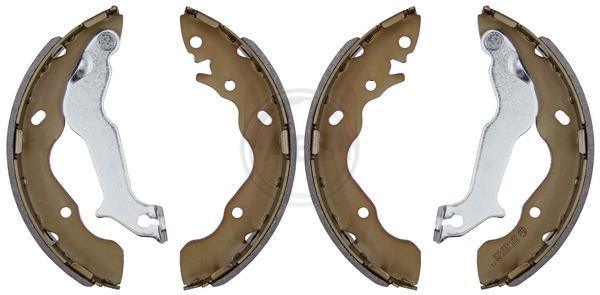 Jeu de 4 mâchoires de frein (Garniture de frein à tambour) A.B.S. ALL BRAKE SYSTEMS BV. ref. 9333