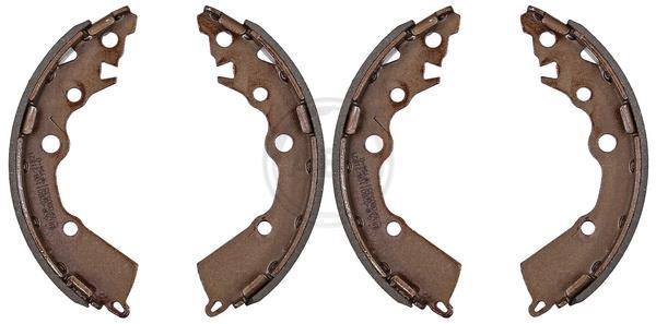 Jeu de 4 mâchoires de frein (Garniture de frein à tambour) A.B.S. ALL BRAKE SYSTEMS BV. ref. 9336
