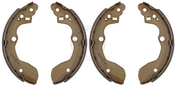 Jeu de 4 mâchoires de frein (Garniture de frein à tambour) A.B.S. ALL BRAKE SYSTEMS BV. ref. 9337
