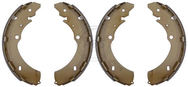 Jeu de 4 mâchoires de frein (Garniture de frein à tambour) A.B.S. ALL BRAKE SYSTEMS BV. ref. 9339