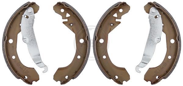 Jeu de mâchoires de frein à main (Mâchoire de frein à main) A.B.S. ALL BRAKE SYSTEMS BV. ref. 9341