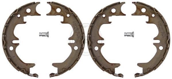 Jeu de mâchoires de frein à main (Mâchoire de frein à main) A.B.S. ALL BRAKE SYSTEMS BV. ref. 9344