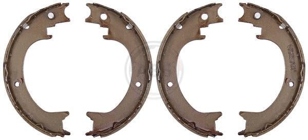 Jeu de mâchoires de frein à main (Mâchoire de frein à main) A.B.S. ALL BRAKE SYSTEMS BV. ref. 9345