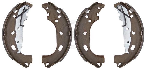 Jeu de 4 mâchoires de frein (Garniture de frein à tambour) A.B.S. ALL BRAKE SYSTEMS BV. ref. 9346