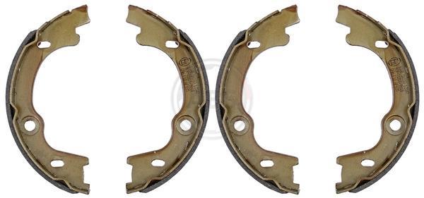 Jeu de mâchoires de frein à main (Mâchoire de frein à main) A.B.S. ALL BRAKE SYSTEMS BV. ref. 9348