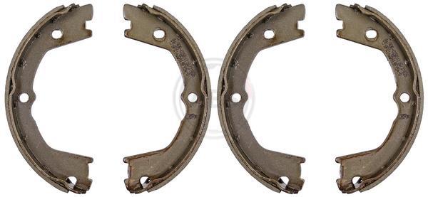 Jeu de mâchoires de frein à main (Mâchoire de frein à main) A.B.S. ALL BRAKE SYSTEMS BV. ref. 9349