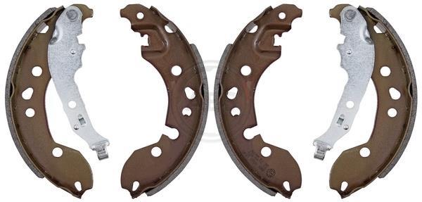 Jeu de 4 mâchoires de frein (Garniture de frein à tambour) A.B.S. ALL BRAKE SYSTEMS BV. ref. 9365