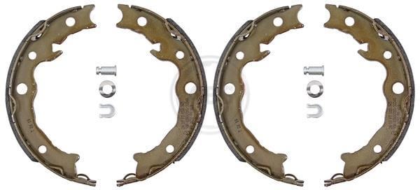 Jeu de mâchoires de frein à main (Mâchoire de frein à main) A.B.S. ALL BRAKE SYSTEMS BV. ref. 9367