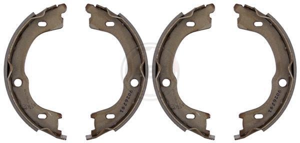 Jeu de mâchoires de frein à main (Mâchoire de frein à main) A.B.S. ALL BRAKE SYSTEMS BV. ref. 9370