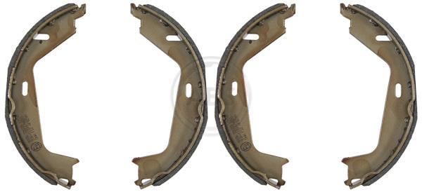 Jeu de mâchoires de frein à main (Mâchoire de frein à main) A.B.S. ALL BRAKE SYSTEMS BV. ref. 9376