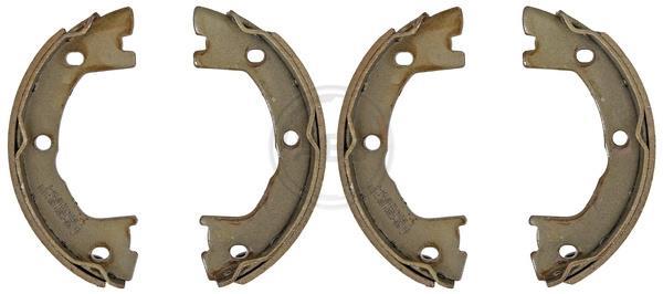 Jeu de mâchoires de frein à main (Mâchoire de frein à main) A.B.S. ALL BRAKE SYSTEMS BV. ref. 9377