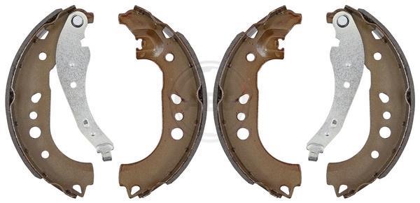 Jeu de 4 mâchoires de frein (Garniture de frein à tambour) A.B.S. ALL BRAKE SYSTEMS BV. ref. 9378
