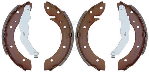 Jeu de 4 mâchoires de frein (Garniture de frein à tambour) A.B.S. ALL BRAKE SYSTEMS BV. ref. 9391