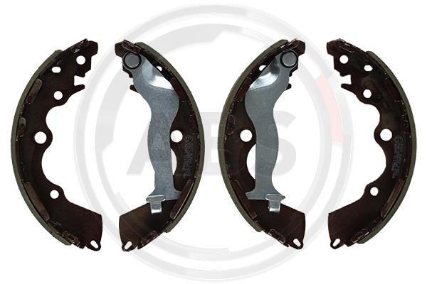 Jeu de 4 mâchoires de frein (Garniture de frein à tambour) A.B.S. ALL BRAKE SYSTEMS BV. ref. 9392