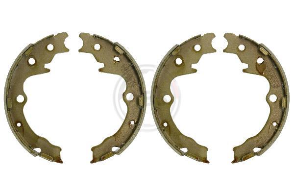 Jeu de 4 mâchoires de frein (Garniture de frein à tambour) A.B.S. ALL BRAKE SYSTEMS BV. ref. 9425