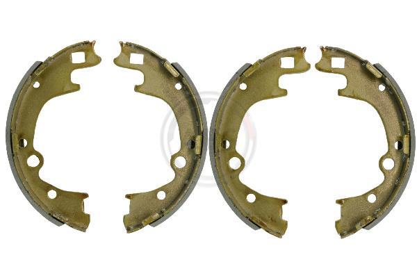 Jeu de 4 mâchoires de frein (Garniture de frein à tambour) A.B.S. ALL BRAKE SYSTEMS BV. ref. 9427