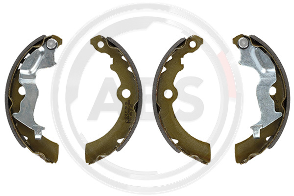 Jeu de 4 mâchoires de frein (Garniture de frein à tambour) A.B.S. ALL BRAKE SYSTEMS BV. ref. 9436