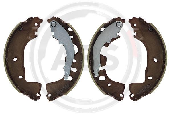 Jeu de 4 mâchoires de frein (Garniture de frein à tambour) A.B.S. ALL BRAKE SYSTEMS BV. ref. 9443
