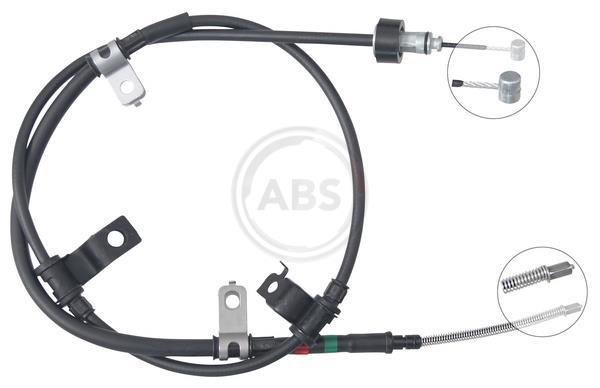 Cabo de freio de estacionamento A.B.S. ALL BRAKE SYSTEMS BV. ref. K17505