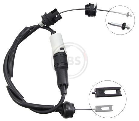 Câble d'embrayage A.B.S. ALL BRAKE SYSTEMS BV. ref. K28140