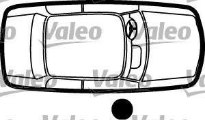 Commande de poignée de porte VALEO ref. 252593