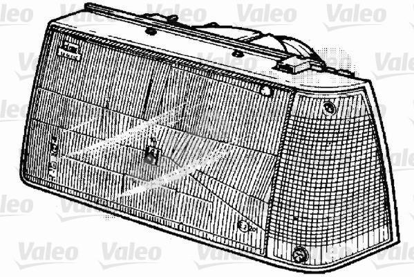 Phare avant (Projecteur principal) VALEO 063126