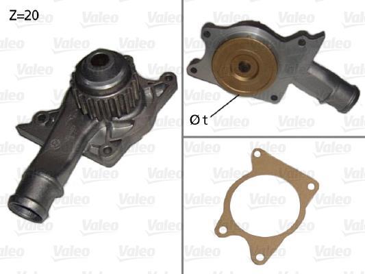 Pompe à eau VALEO 506008