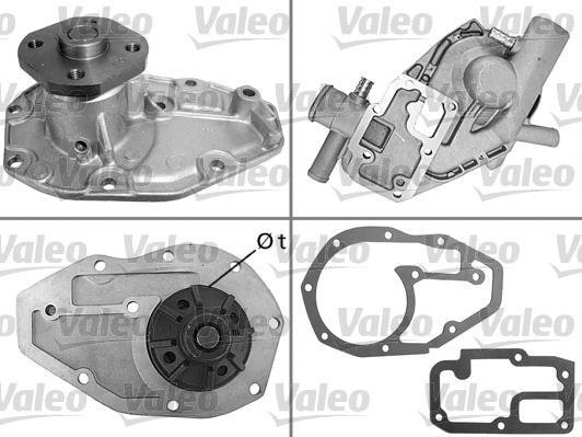 Pompe à eau VALEO ref. 506041