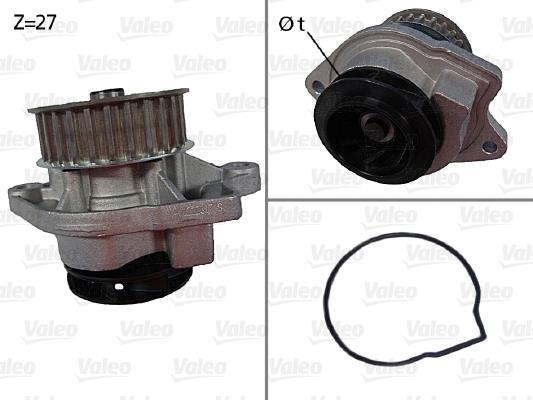 Pompe à eau VALEO ref. 506577