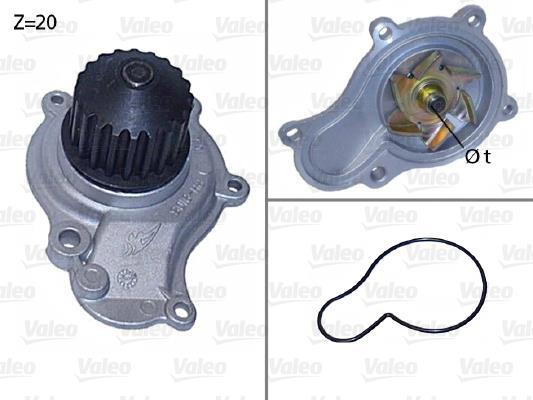 Pompe à eau VALEO ref. 506605