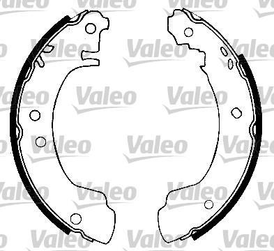 Kit de travões de tambor VALEO ref. 554879