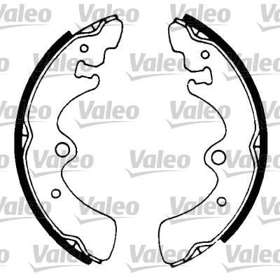 Jeu de 4 mâchoires de frein (Garniture de frein à tambour) VALEO ref. 562681