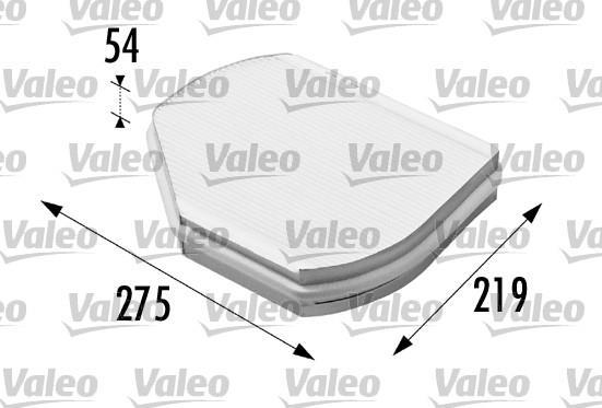 Filtre d'habitacle (Filtre à pollen) VALEO FA169 - ref. 698169