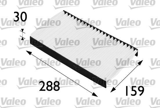 Filtre d'habitacle (Filtre à pollen) VALEO FA197 - ref. 698197