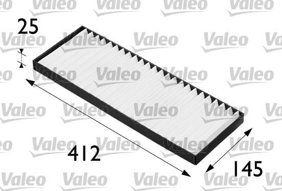 Filtre d'habitacle (Filtre à pollen) VALEO FA202 - ref. 698202
