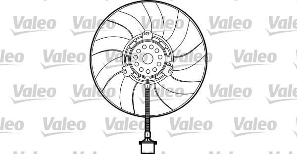 Ventilador, refrigeración del motor VALEO ref. 698373