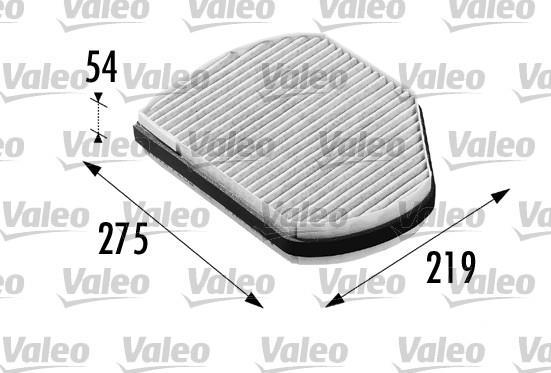 Filtre d'habitacle (Filtre à pollen) VALEO ref. 698697