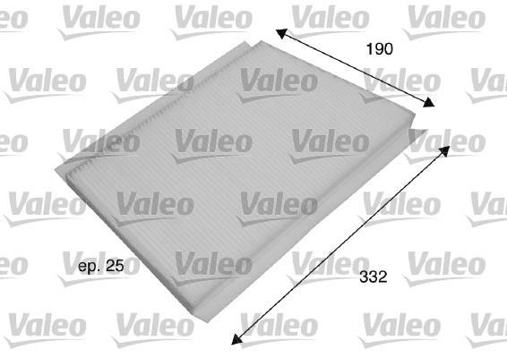 Filtre d'habitacle (Filtre à pollen) VALEO  ref. 698701