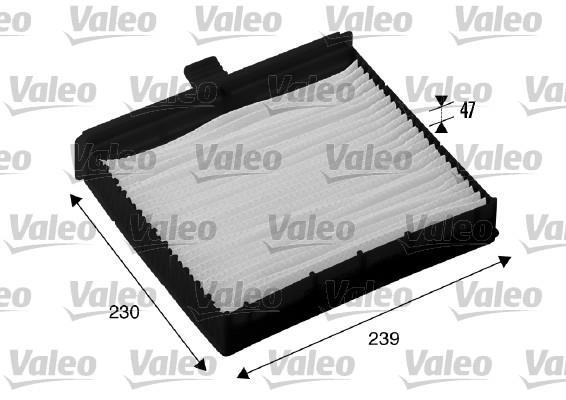 Filtre d'habitacle (Filtre à pollen) VALEO ref. 698736