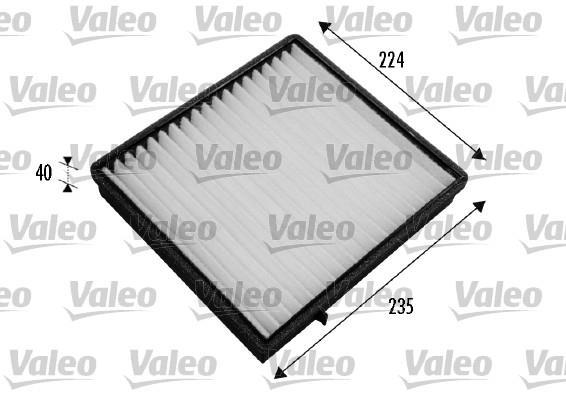 Filtre d'habitacle (Filtre à pollen) VALEO ref. 698777