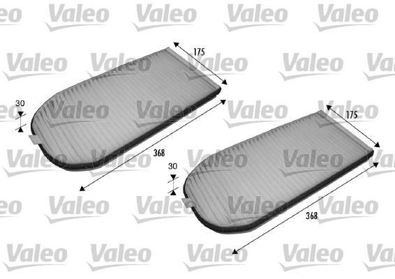 Filtre d'habitacle (Filtre à pollen) VALEO ref. 698838