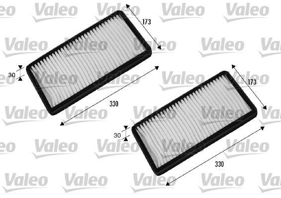 Filtre d'habitacle (Filtre à pollen) VALEO ref. 698856
