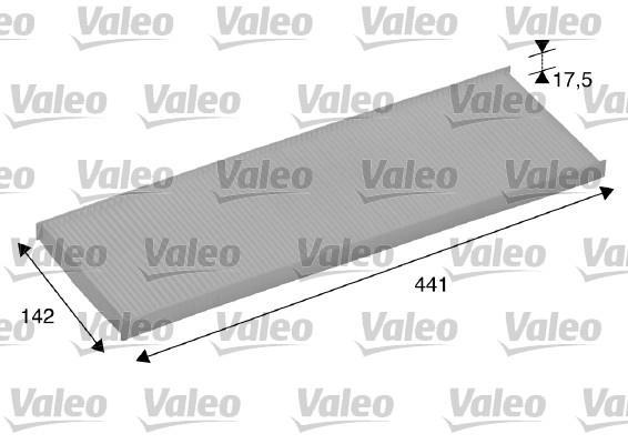 Filtre d'habitacle (Filtre à pollen) VALEO ref. 698858