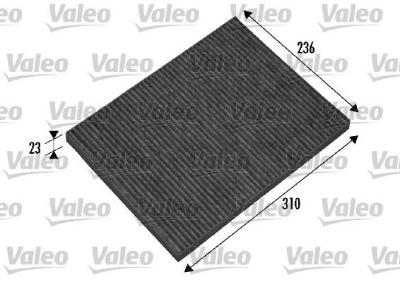 Filtre d'habitacle (Filtre à pollen) VALEO ref. 698865